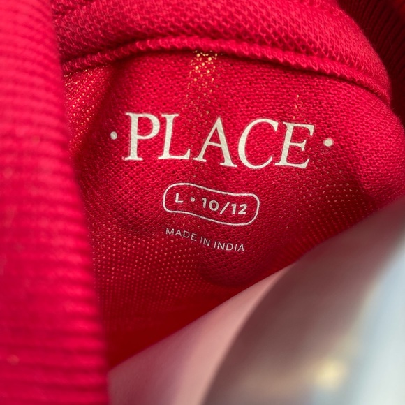 3/$15 Red or White Short Sleeve Polo Tops Children’s Place Unisex - Picture 7 of 8